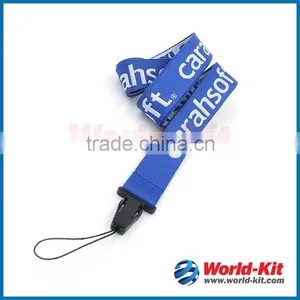 Wholesale Cheap Custom Woven Lanyards, Woven Polyester Lanyard for Promotion thumbnail-1