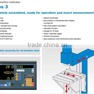 Universal Milling Machine UWF3 With More Travels and Infinitely Variable Speed thumbnail-2