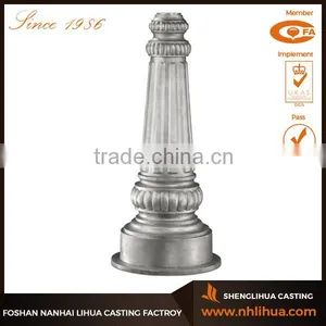 A062 Antique Street Lighting Cast Aluminum Lamp Post Base thumbnail-3