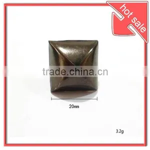 Gunmental Pyramid Rivets. Bag Rivets and Studs for Handbag /leather Belt thumbnail-1