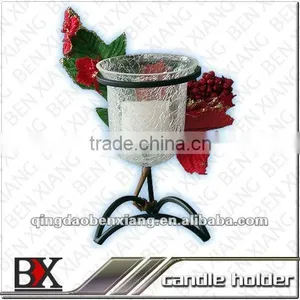 Iron House Design Wrought Iron Candle Holder thumbnail-1