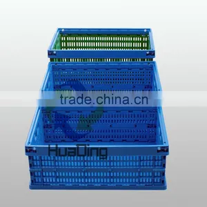 Plastic Collapsible Colorful Storage Tool Box/plastic Basket/multipurpose Plastic Box HDFG-604034C and CL thumbnail-4