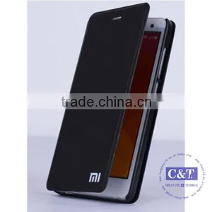 C&T Elegant Slim Flip Flio Leather Protective Case Cover for XIAOMI 4 M4 MI4 thumbnail-3