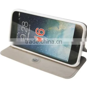 Colorful Handheld Super Slim Cheap pu Leather Magic Closure Phone Cover for Iphone 6 Supplier's Choice thumbnail-4