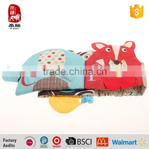 2016 Educational OEM Baby Kid Infant Play Cloth Book With Animals thumbnail-4