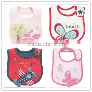 100% Cotton Lovely Baby Bibs thumbnail-3