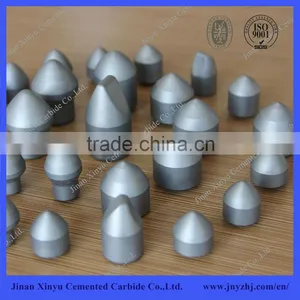 Tungsten Carbide Rock Drill Bit 11 Degree Stone Drilling Tools Taper Button Bit thumbnail-1