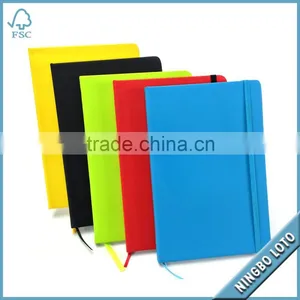 Professional Factory PU Leather 500 Sheets Notebook thumbnail-1