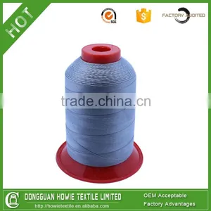 100% Blue Polyester Filament Spinning Yarn for Fire Retardant High-tech Textiles thumbnail-1