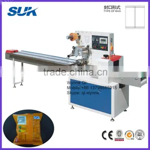 Automatic Pillow Pack Horizontal Flow Modified Atmosphere Packaging Equipment Cheese Packing Machine Factory thumbnail-1