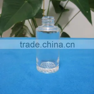 Empty Cosmetic Clear Glass Skin Milk Bottle thumbnail-1