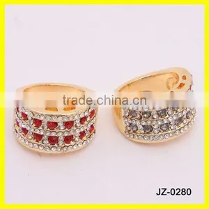 18k Ruby Rhinestone Finger Ring Yiwu Ring for Girls thumbnail-1