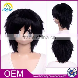 Excellent Factory Synthetic Heat Resistant Cheap Cosplay Durarara!! Orihara Izay Cosplay Wig thumbnail-1