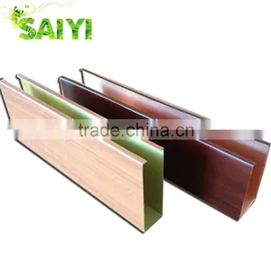 Wooden Finish Aluminium and Building Materials Baffle Tube Com Website thumbnail-3