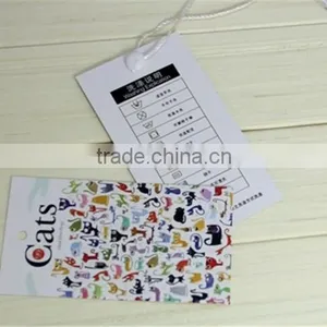 Cheap Wholesale Cardboard China Hang Tag for Garment / Jewelry Tag / Bracelet thumbnail-1