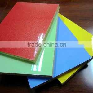 18mm Cheap Laminated High Glossy UV MDF For Kitchen Furniture thumbnail-3