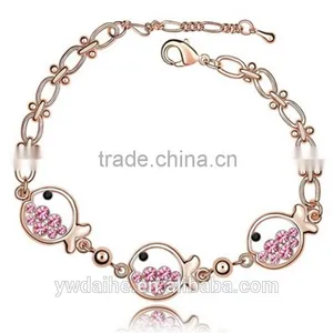 Daihe Small Fish With High Quality Crystal Bracelet thumbnail-3