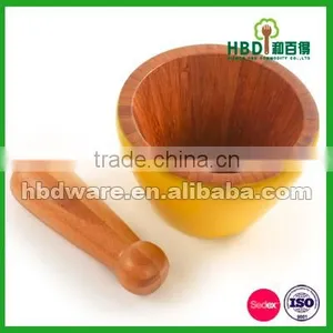 Bamboo Mortar and Pestle thumbnail-3