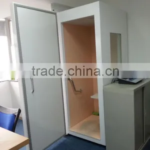 Mobile Mini Audiometric Booth for Hearing Lost Test Cabina Audiometrica thumbnail-1