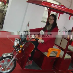 Speed 25km/h 48V850W Eco Friendly Electric Rickshaw for India TRI-8 thumbnail-3