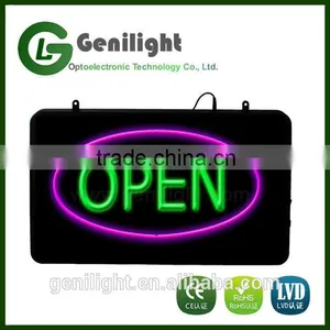 Ultra Bright LED Neon Light Animated OPEN Window Sign With ON/OFF Switch Chain thumbnail-1