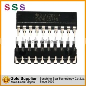 DIP-20 D-Type Flip-Flop Integrated Circuit IC 74HC574N 74HC574 thumbnail-1
