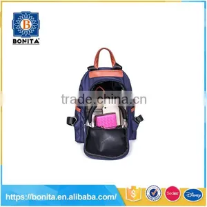 School Teenage School Backpack With Leather Trim for Sale thumbnail-3