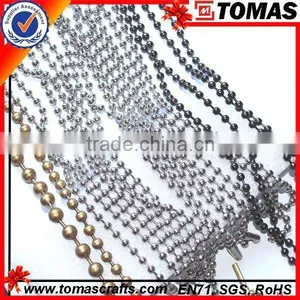 Guangzhou Custom Modern Stainless Steel Ball Chain Necklaces thumbnail-1