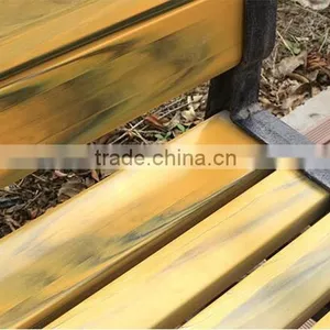 HDPE/PS Garden Chair With High Wood/calium Powder thumbnail-2