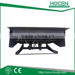 12Ton Dock Leveler Hydraulic Adjustable Height Cargo Fixed Loading Ramp For Trailers thumbnail-1