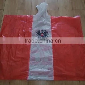 YunShang Promotioal Colorful Disposable pe Rain Poncho thumbnail-2