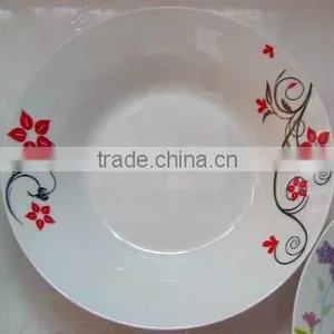 Ceramic Dishes Plate , Platos de Porcelana Placa , Dish Plate With Holder thumbnail-3
