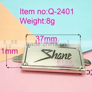 Qifeng Metal Lables for Shoes and Bags Q-2401 thumbnail-1