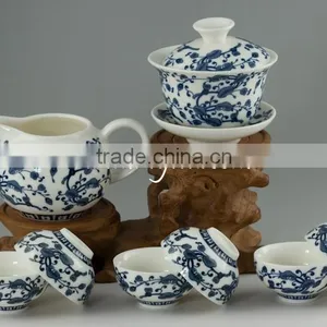 Qinghua Ceramic Gift Tea Cup Set thumbnail-1