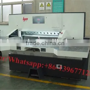 M15 Model Siemens PLC Touch Screen Program Control Paper Cutting Machine thumbnail-3