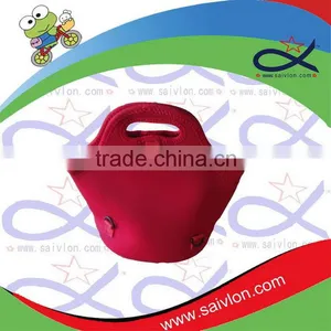Customerized Logo Neoprene Lunch Cooler Tote Bag thumbnail-2