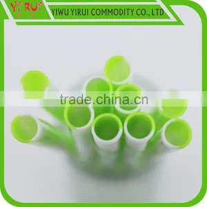 pp Drinking Straw With Spiral Green and White Color thumbnail-3