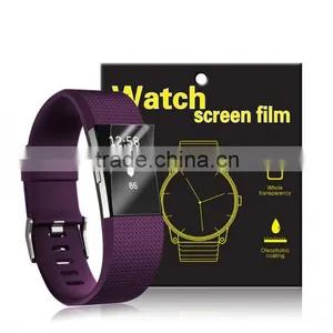 Explosion-Proof Screen HD Clear Screen Protector Guard Skin Film For Fitbit Charge 2 Charge2 Smart Band thumbnail-1