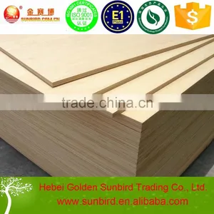 Patterned Mdf,laminate Mdf, Red Oak Veneer Laminated Mdf thumbnail-3