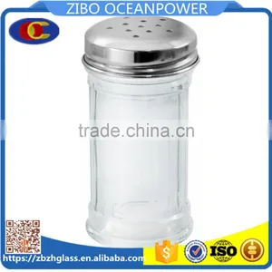 Hole Metal Lid Glass Spice Bottle Jar thumbnail-1