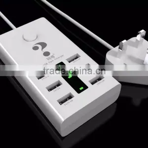 2016 High Quality Power Strip With 6 USB Charging Ports thumbnail-3