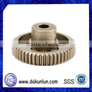 Precision CNC Turning Anodized Aluminum Pinion Gear thumbnail-3