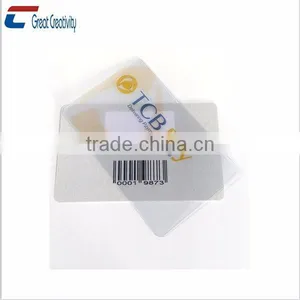 Clear Plastic Vip Business Card With Printing thumbnail-6