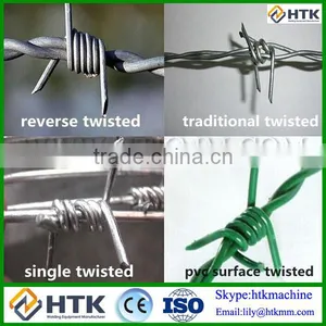 Best Top Quality High Tensile Class 3 Zinc Coating Single Stand Barbed Wire thumbnail-5