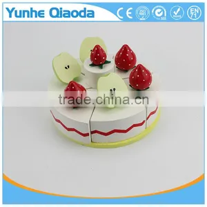 Birthday Cake Set - Wooden Play Food Birthday Cake thumbnail-5
