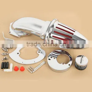 Chrome Air Cleaner Kits Intake Filter for Honda VTX1300 VTX 1300 1986-2012 90 91 thumbnail-1