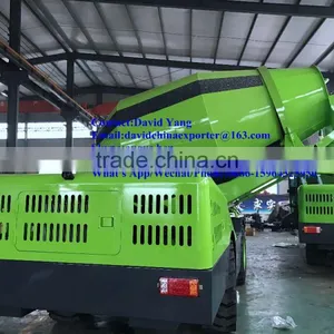 2.2m3 Drum Capacity Mobile Self Loading Portable Concrete Mixer thumbnail-1