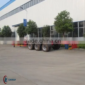 CLW 3 Axis Container Skeleton Semi Trailer for 40 Feet or 20 Feet thumbnail-1