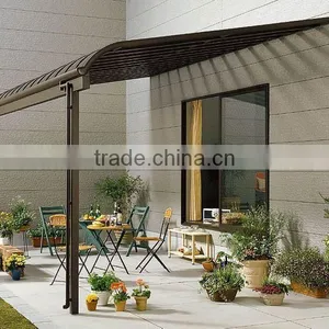 Garden Balcony Popular Pergola Gazebo With Polycarbonate Shed and Elegant Appearance for Sale thumbnail-1