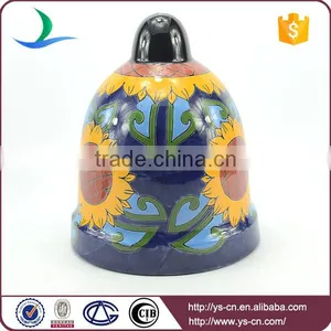 YSfp0006 Unique Bell Shape Decorative Garden Stone Flower Pot for Home thumbnail-3
